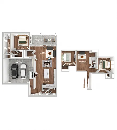 Floor plan House 3