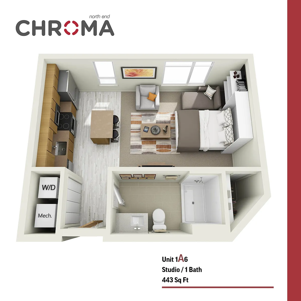 Floor plan 1A6