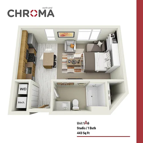 Floor plan 1A6