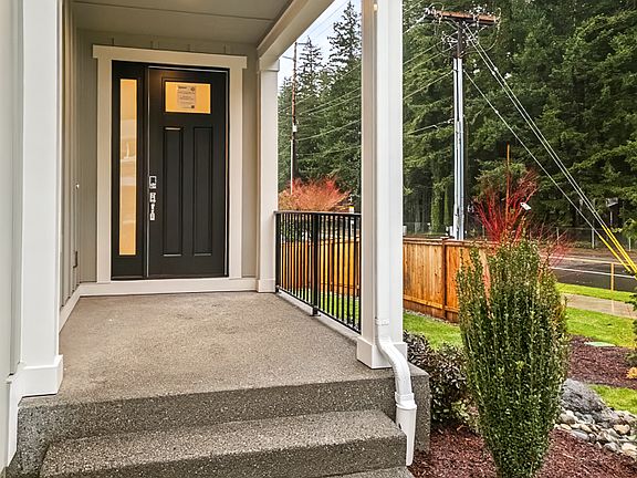 Each home has unique exterior colors, no two alike