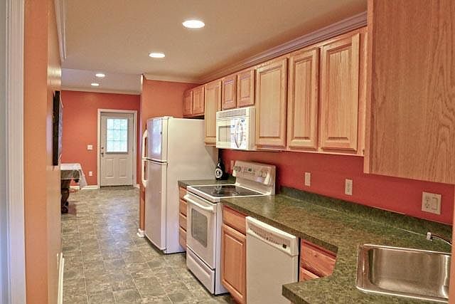 kitchen into living room