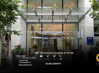 1661 Ontario St #1008, Vancouver, BC V5Y0C3
