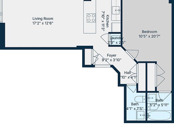 2nd image of 1438 3rd Ave APT 27A