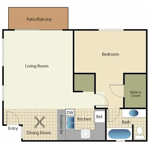 Floor plan 11B