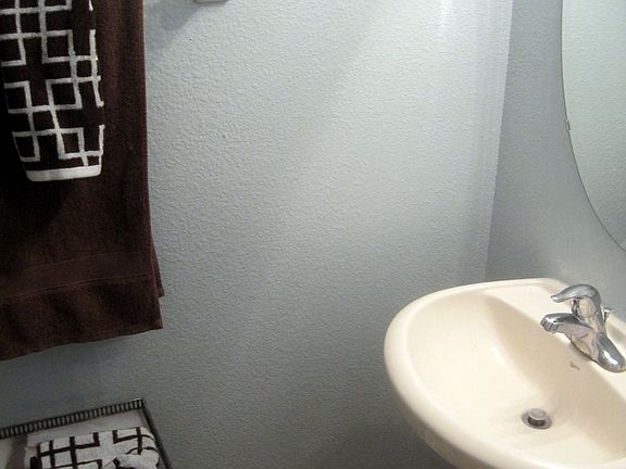 Downstairs half bath