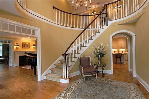 Dramatic Two-Story Foyer