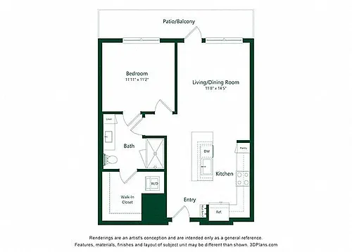 Floor plan A2A