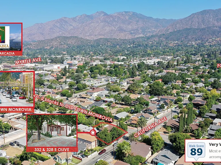 WALK TO DOWNTOWN MONROVIA and SCHOOLS!
