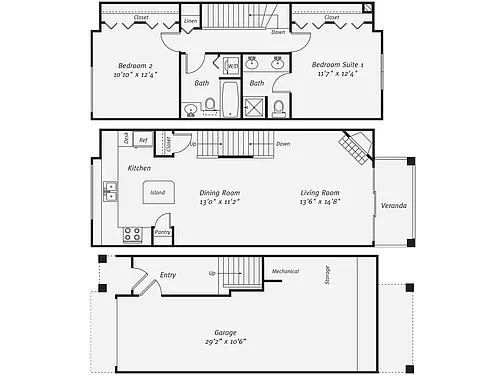 Floor plan B3TG