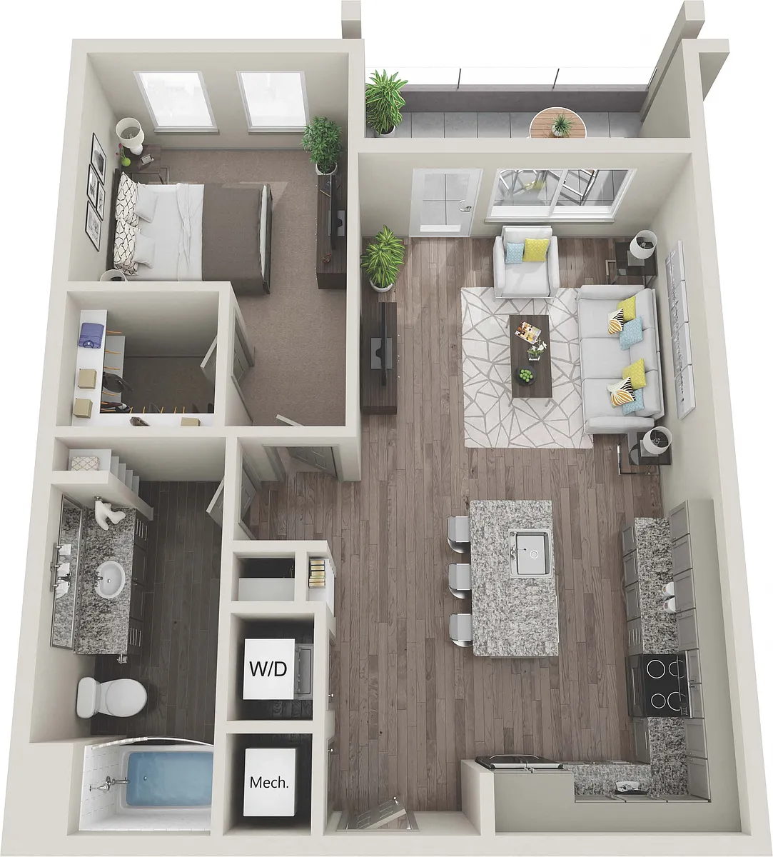 Floor plan A1