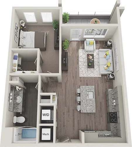 Floor plan A1
