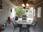 Covered patio