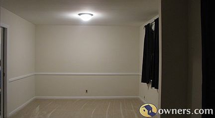 Spacious dining room