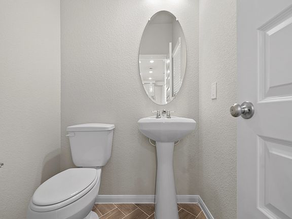 Convenient powder room