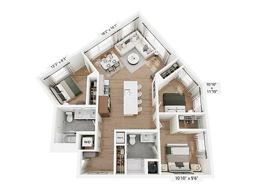 Floor plan C1