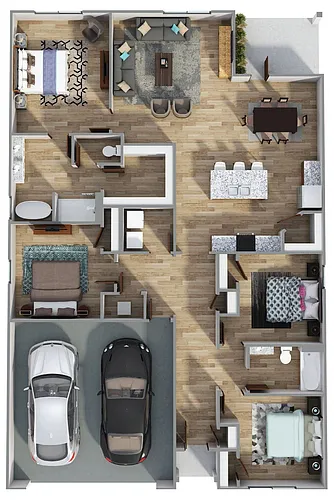 Floor plan The Cali