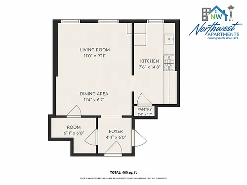 Floor plan 202B