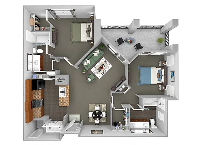 Floor plan B3 (Dorchester)