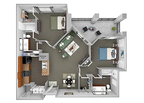 Floor plan B3 (Dorchester)