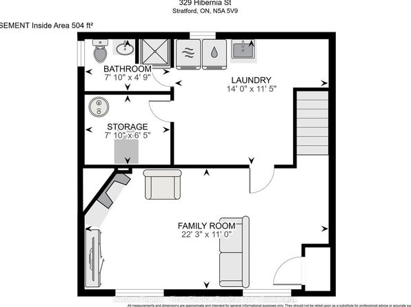 329 Hibernia St, Stratford, ON N5A 5V9