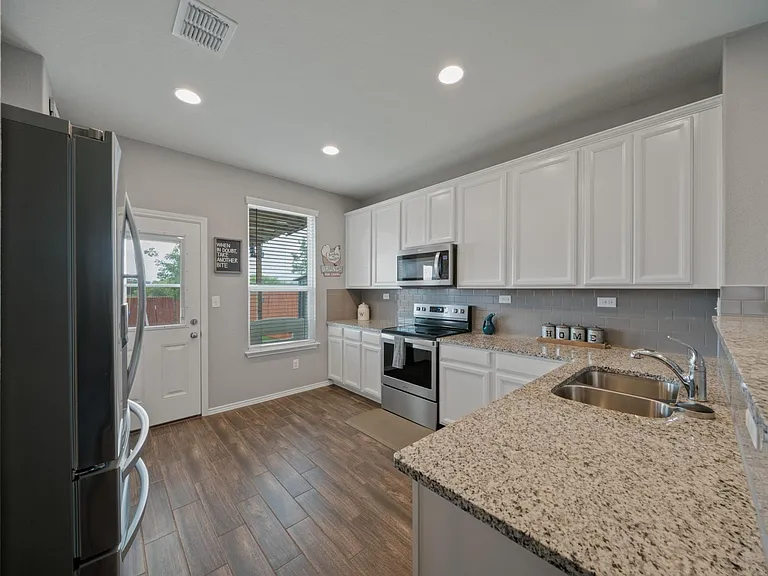 Granite counter tops! 
Stainless steel appliances!