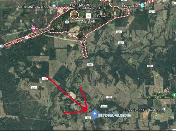 0 Private Road 1308, Malakoff, TX 75148