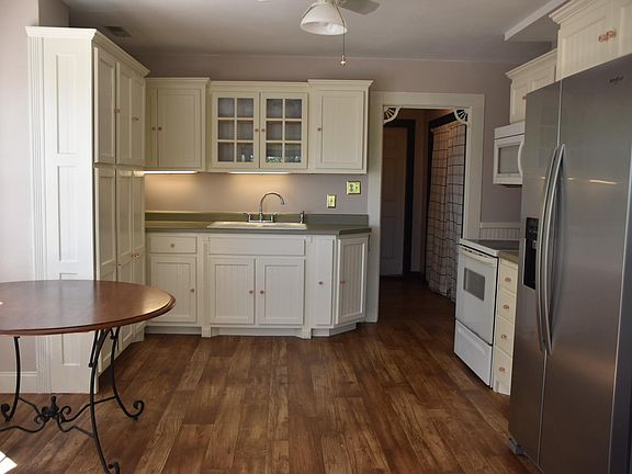Kitchen with dining area.