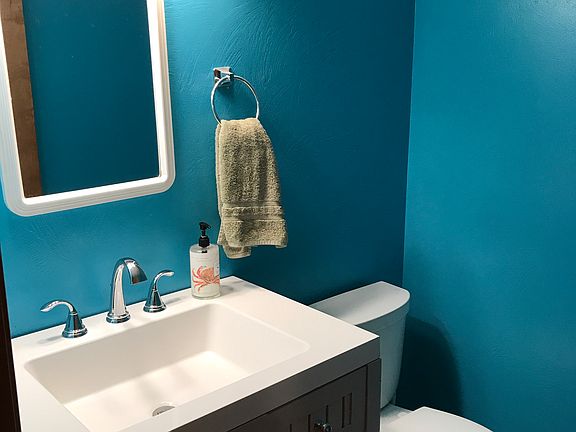 Downstairs half bath