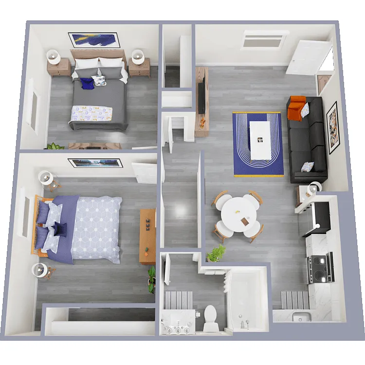 Floor plan B2