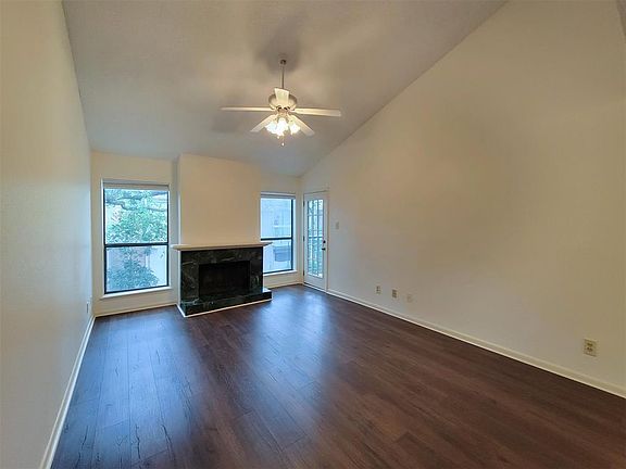 living area is 12 x 20. French door opens to balcony