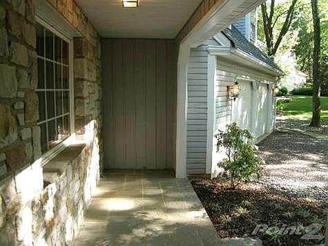 Welcoming front porch