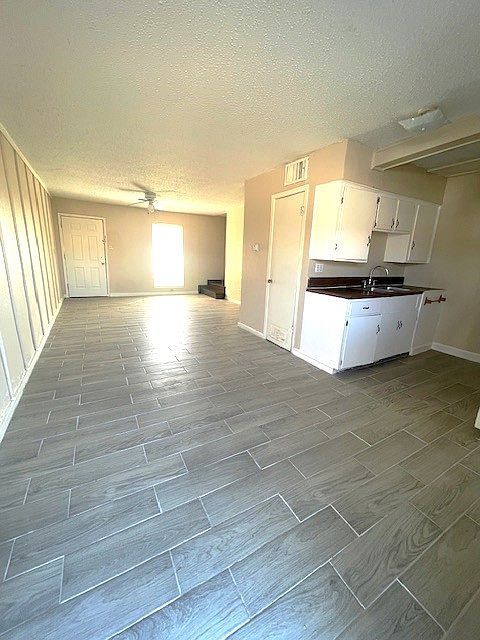Kitchen and living room area, downstairs