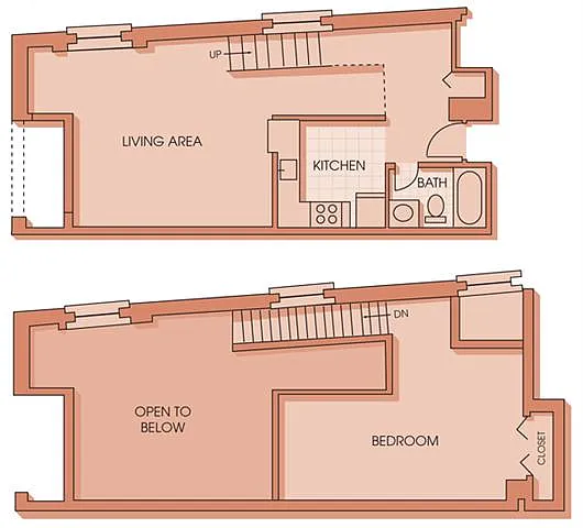 Floor plan 1E Renovation 4