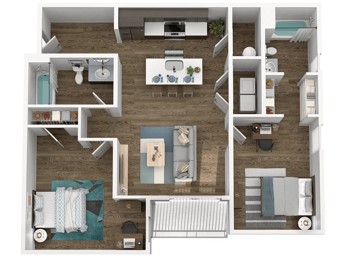 Floor plan 2X2