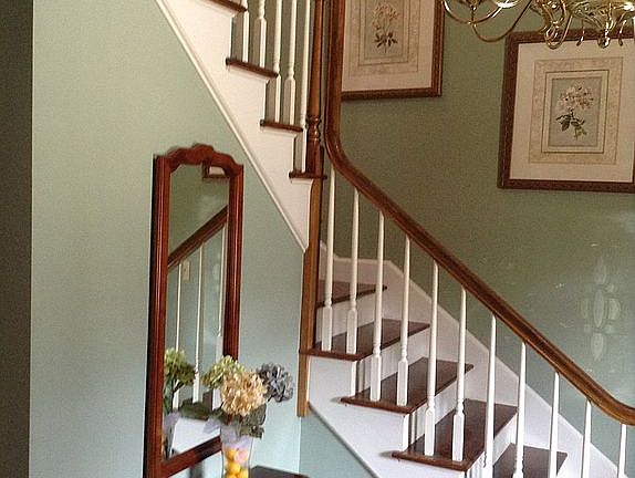 Staircase to upstairs