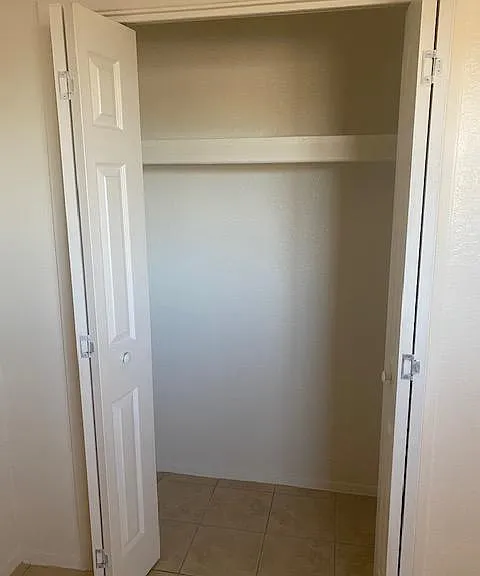 Closet in second bedroom