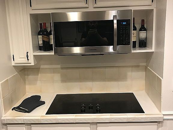 New Microwave and Cook Top