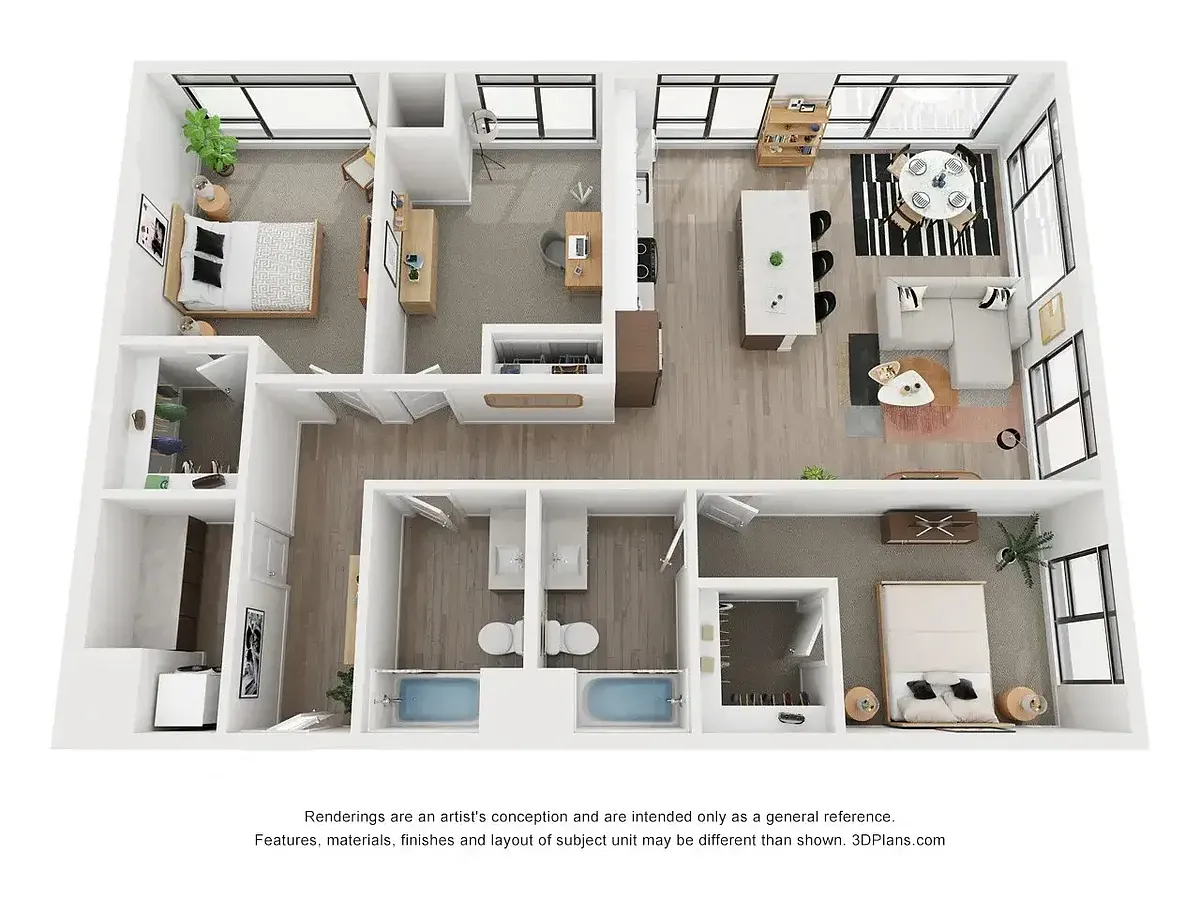 Floor plan D1