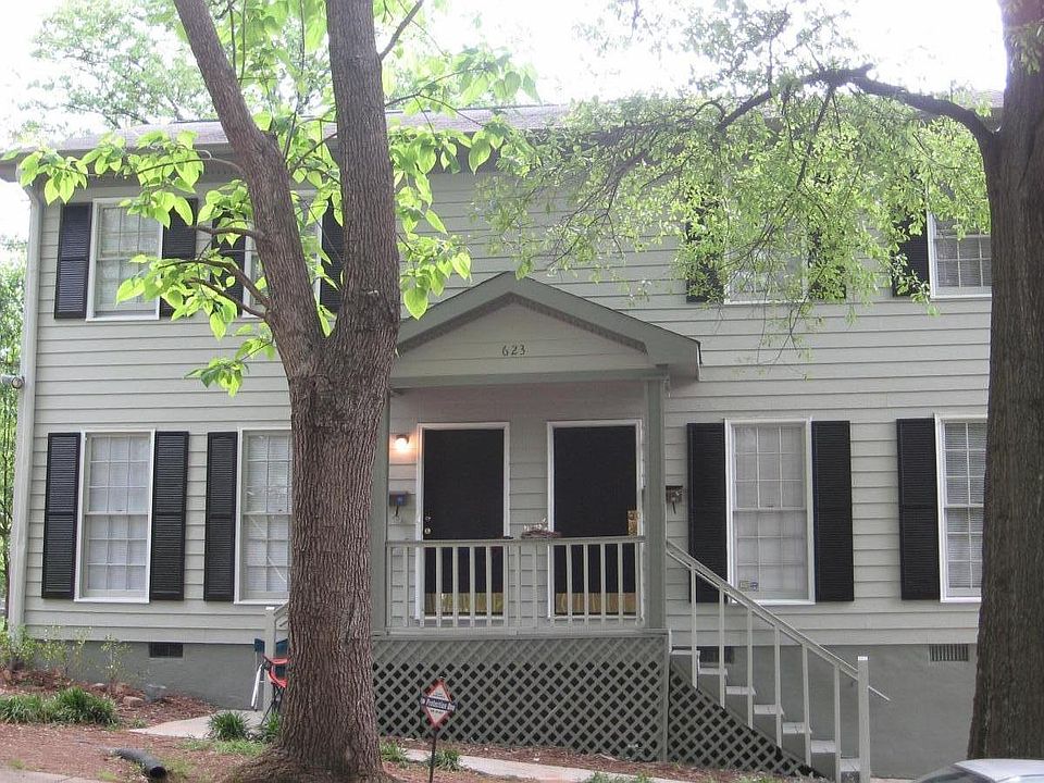Townhouse available for rent is on the left