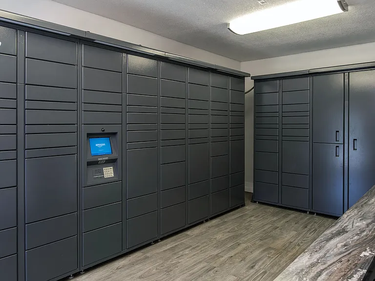 Pick up your packages on your schedule with our secure Amazon Hub lockers, offering convenient, contact-free delivery right at your community.