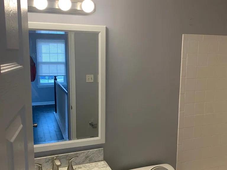 hallway bathroom