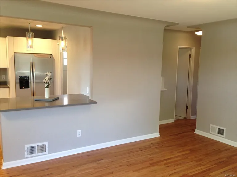 Open concept floor plan