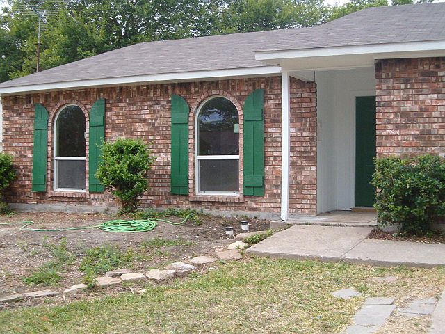 yard will be landscaped soon