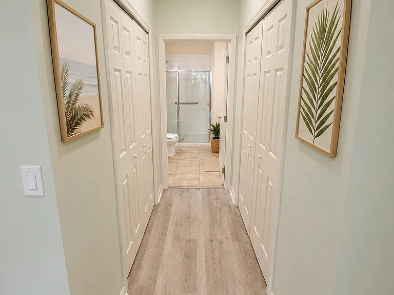Master Bedroom closets (AI staged)