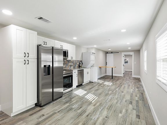 View of living area from front door