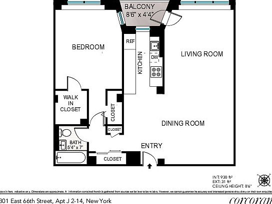 2nd image of 301 E 66th St #11O