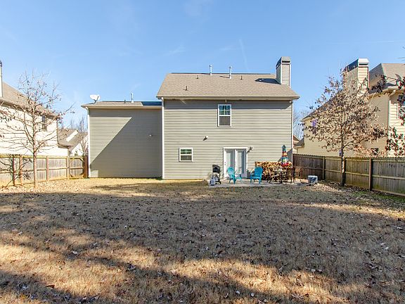 Large fenced in back yard