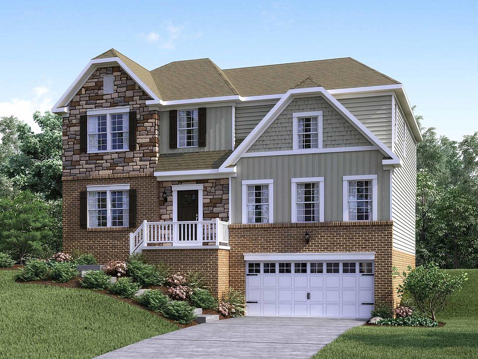 Elevation H Opt New England Partial Brick Stone Front