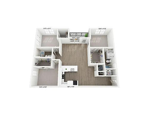 Floor plan Elizabeth