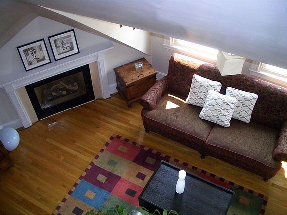 Living room from the loft